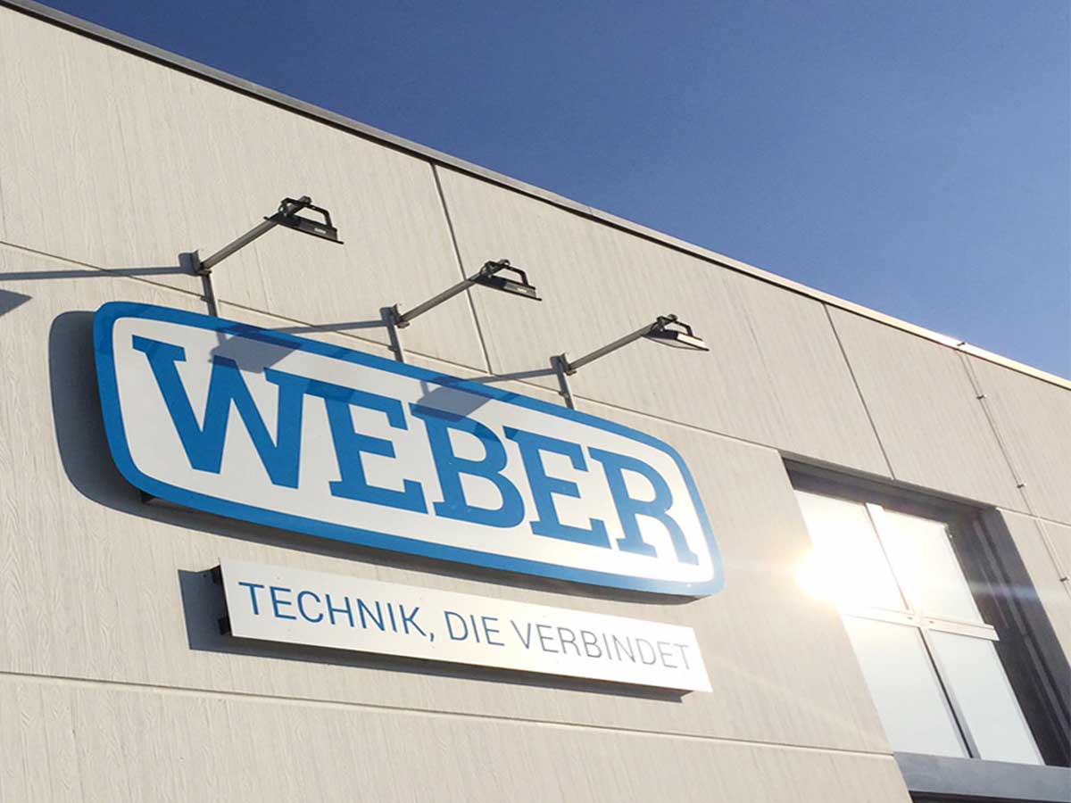 WEBER Logo Building