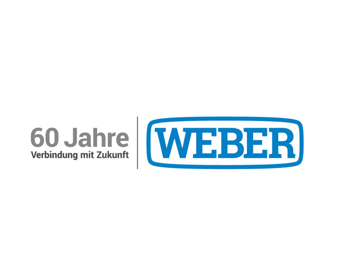 WEBER Logo 60Jahre